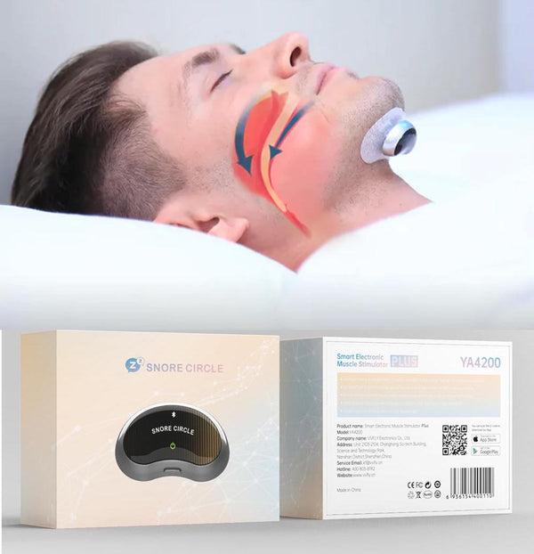 SnoreLAB™ Pro 5.0 Anti Snore device /Snoring Stopper /Snore Circle Sleep Meter/ SmartSleeper CirclePro Snoring & Sleep Apnea